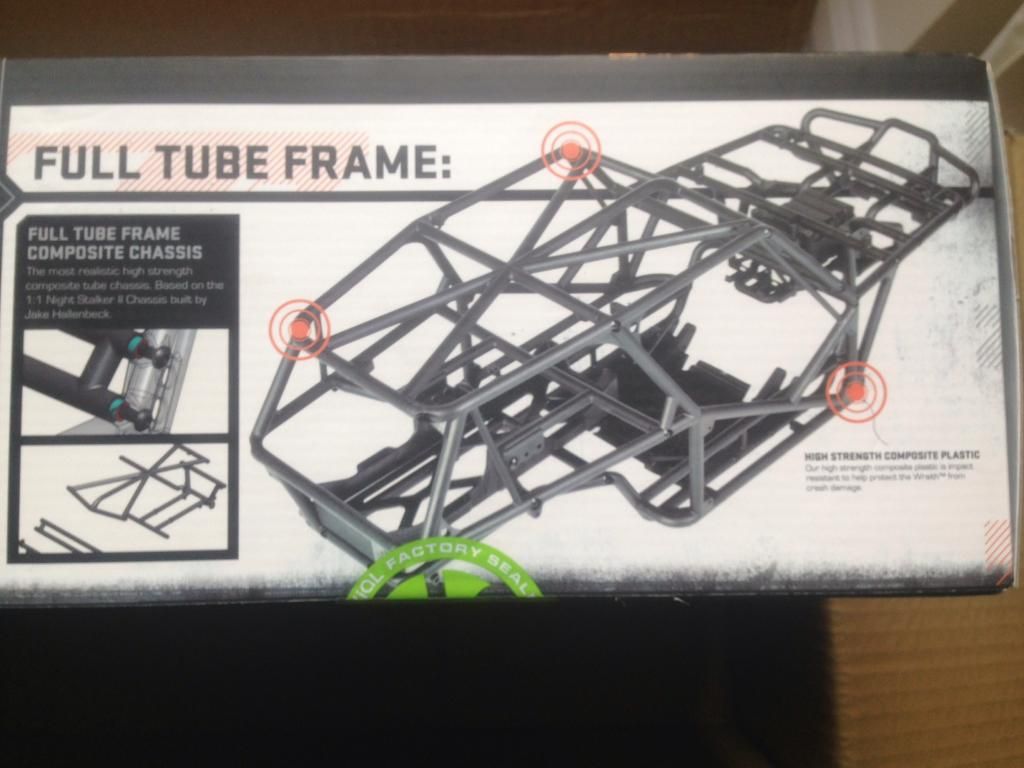 axial wraith dimensions